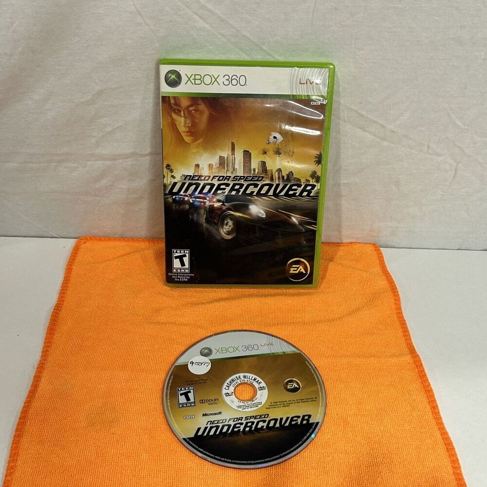 Need‎ for Speed: Undercover Microsoft Xbox 360, 2008 No Manual
